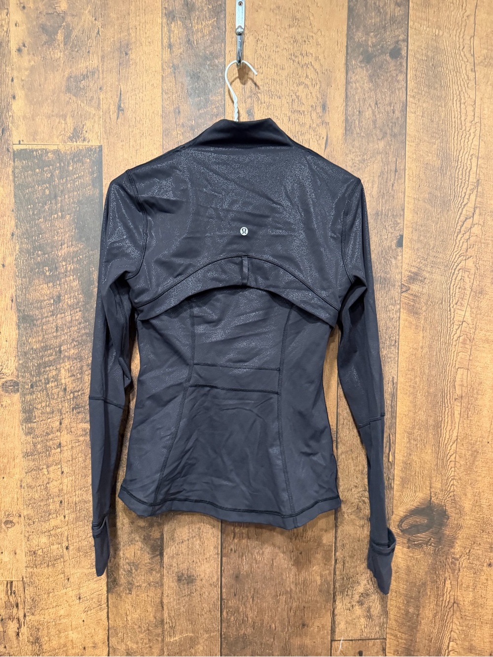 Lululemon Define Jacket *Spark
Luminosity Foil Print Black size 6 EUC - Picture 3 of 5